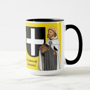 St. Piran of Cornwall (SAE 01) and His Shield Mug