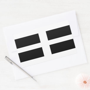 St. piran's Flag Rectangular Sticker