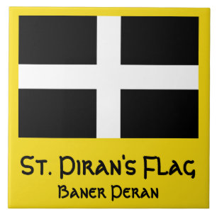 St. Piran's Flag Tile