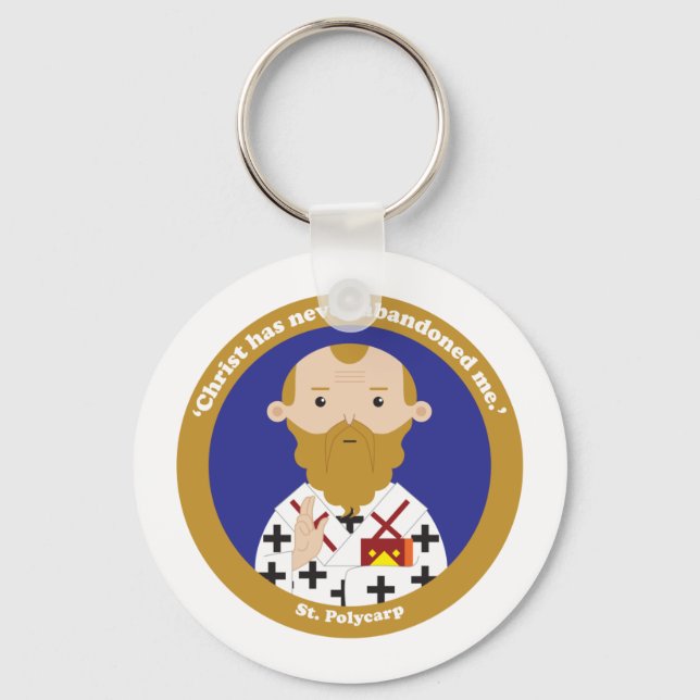 St. Polycarp Key Ring (Front)