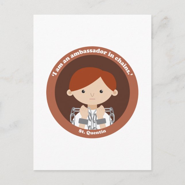 St. Quentin Postcard (Front)