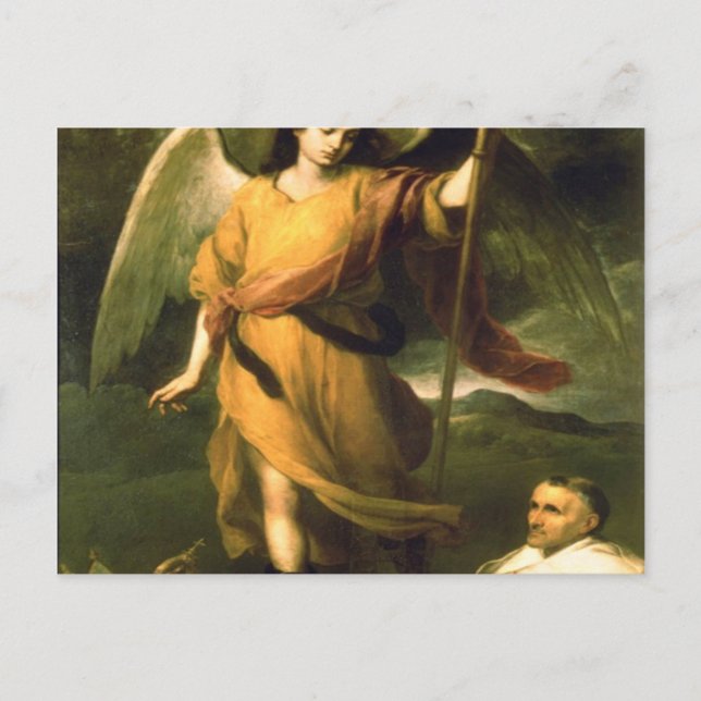 St Raphael Archangel Postcard (Front)