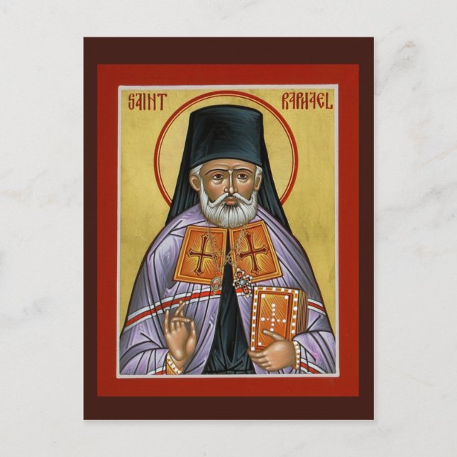 St. Raphael of Brooklyn Prayer Card (Front)