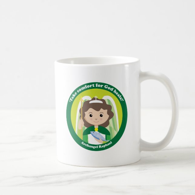 St. Raphael the Archangel Coffee Mug (Right)