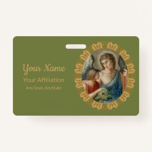 St. Raphael the Archangel (M 012) ID Badge