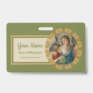 St. Raphael the Archangel (M 012) ID Badge