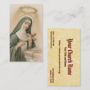 St. Rita of Cascia (M 015) Business Card