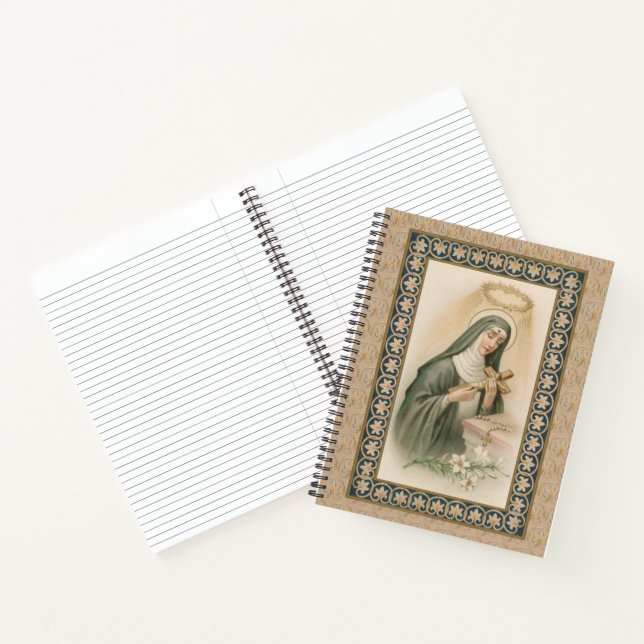 St. Rita of Cascia (M 015) Notebook (Inside)