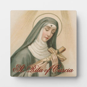 St. Rita of Cascia (M 015) Plaque