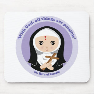 St. Rita of Cascia Mouse Mat