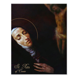 St. Rita of Cascia Photo Print