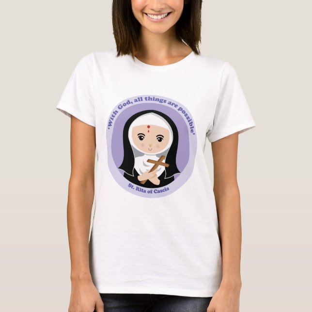 St. Rita of Cascia T-Shirt (Front)