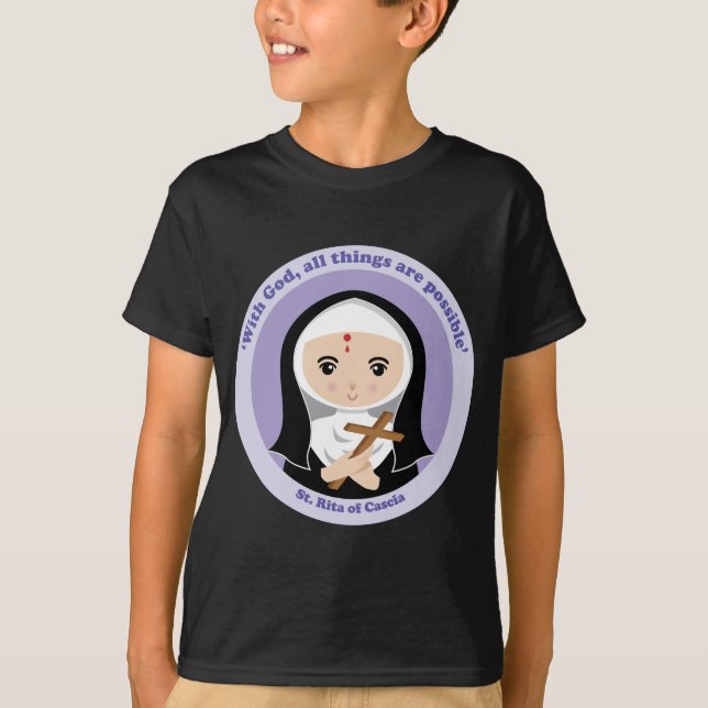 St. Rita of Cascia T-Shirt (Front)