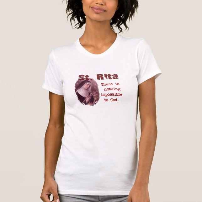 St. Rita Woman's Shirt (Front)