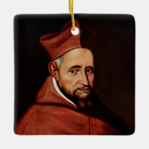St. Robert Bellarmine Patron of Canon Lawyers Ceramic Ornament