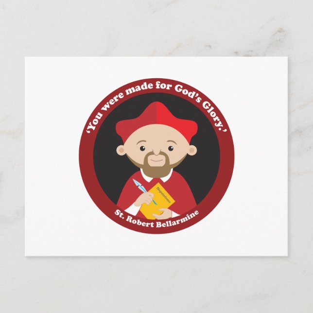 St. Robert Bellarmine Postcard (Front)