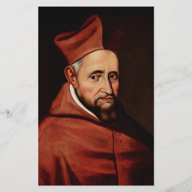 St. Robert Bellarmine Roman Library Art (Front)