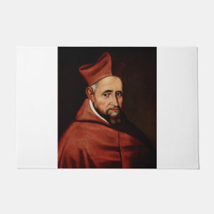 St. Robert Bellarmine Roman Library Art Doormat
