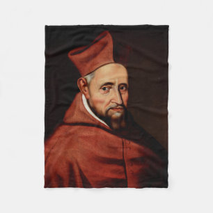 St. Robert Bellarmine Roman Library Art Fleece Blanket