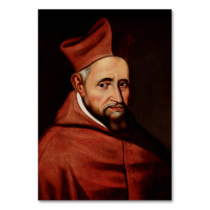 St. Robert Bellarmine Roman Library Art Table Number