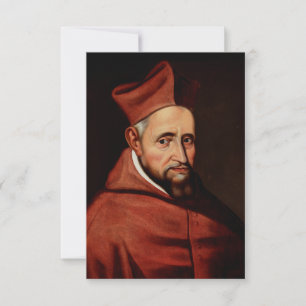 St. Robert Bellarmine Roman Library Art Thank You Card
