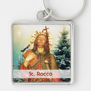 St. Rocco or Roch Key Ring
