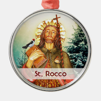 St. Rocco - San Rocco - St. Roch Template Metal Tree Decoration