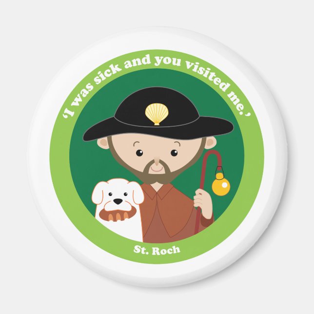 St. Roch Magnet (Front)