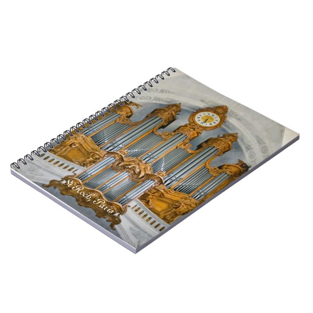 St Roch organ notebook (Left Side)