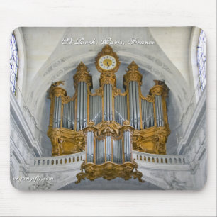 St Roch pipe organ Mouse Mat