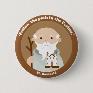 St. Romuald 6 Cm Round Badge