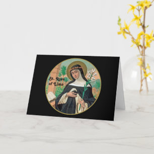 St. Rose of Lima (Detail; K 48) Card