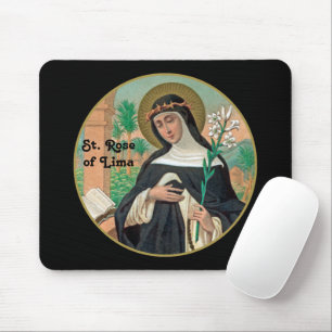 St. Rose of Lima (Detail; K 48) Mouse Mat
