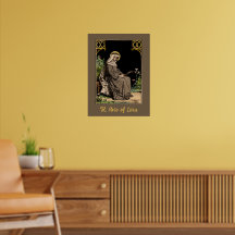 St. Rose of Lima Meditating