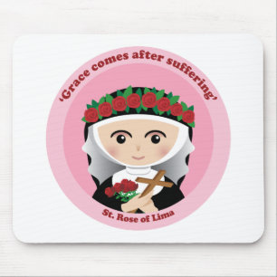 St. Rose of Lima Mouse Mat