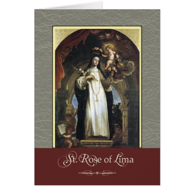 St. Rose of Lima Pray For Us (Front)