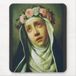 St. Rose of Lima The Angel of Peru Fine Art  Mouse Mat