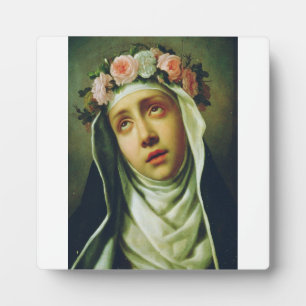 St. Rose of Lima The Angel of Peru Fine Art Plaque