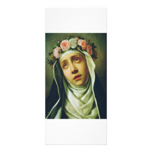 St. Rose of Lima The Angel of Peru Fine Art  Rack Card