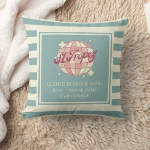 St Saint Tropez home boat decor pastel Cushion