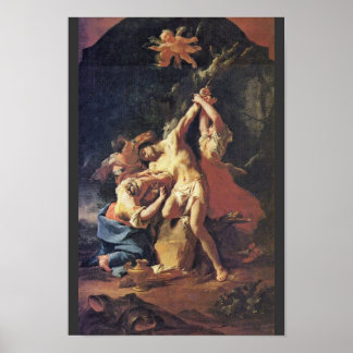 St. Sebastian And The Women By Troger Paul Poster