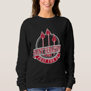 St Sebastian Archery Archer Catholic Saint Patron Sweatshirt