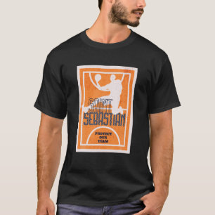 St Sebastian Basketball Dunk Patron Saint Of Sport T-Shirt