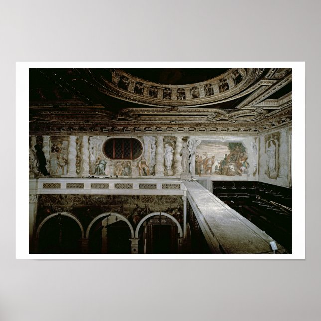 St. Sebastian before the Emperor, his Martyrdom am Poster (Front)