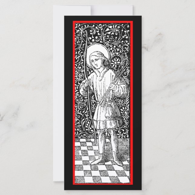 St. Sebastian (BG 01b) Card (Front)