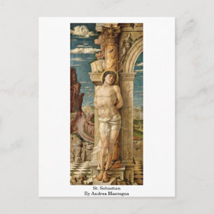 St. Sebastian By Andrea Mantegna Postcard