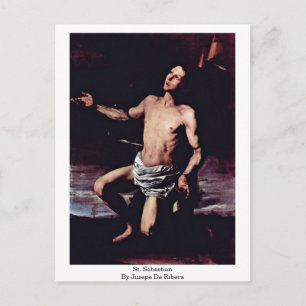 St. Sebastian By Jusepe De Ribera Postcard