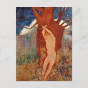St. Sebastian by Odilon Redon Postcard