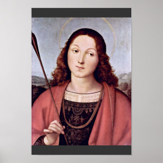 St. Sebastian By Raffael (Best Quality) Poster