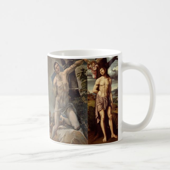 St. Sebastian Coffee Mug (Right)